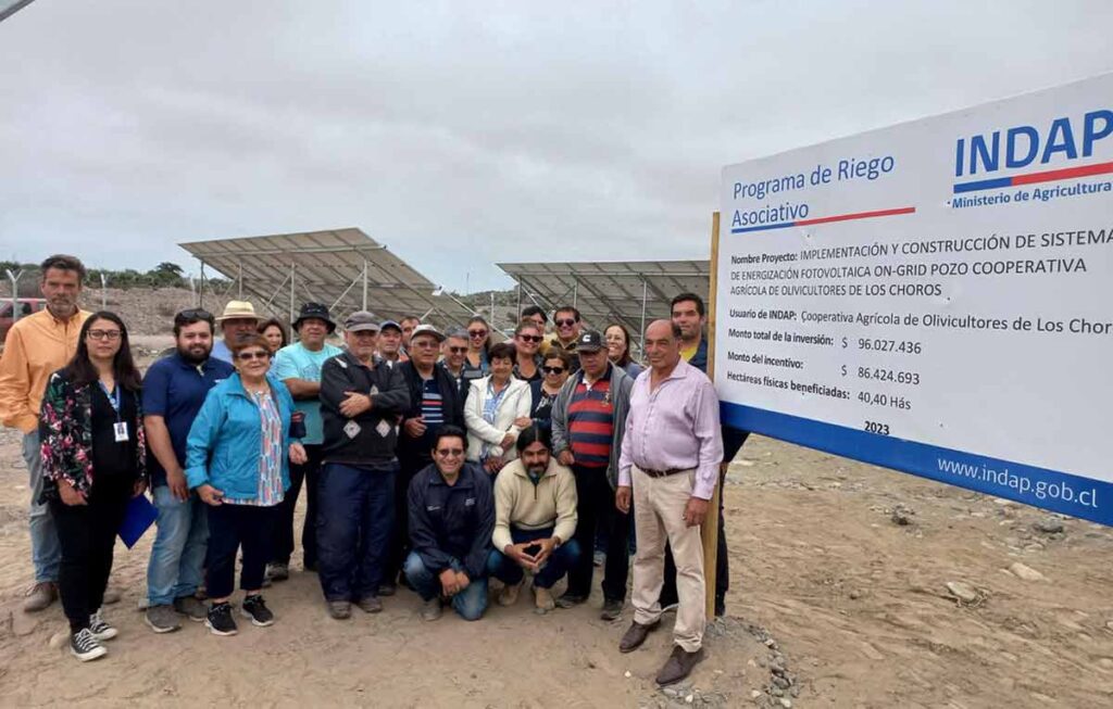 TRABAJO INDAP-DGA: Conforman Comunidad de Aguas Subterráneas “Pozo Olivicultores de Los Choros”