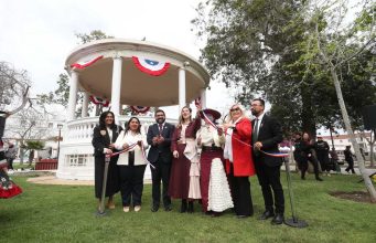 Recuperan pérgola de la Plaza de Armas de La Serena para presentaciones artísticas y culturales