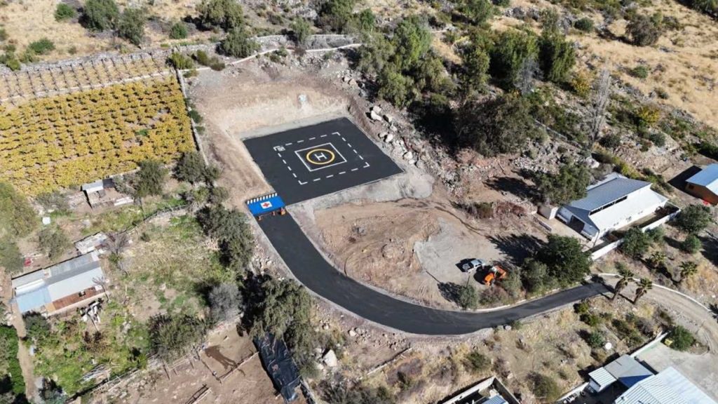 MOP ha invertido más de $1.753 millones en Puntos de Posada de Helicópteros en la región