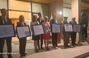 Rectora de la Universidad de La Serena Luperfina Rojas recibe distinción del Estado Japonés