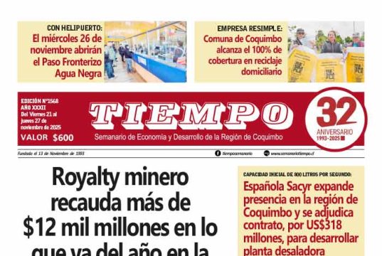 Semanario Tiempo Viernes 21 de Noviembre de 2025