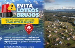 Bienes Nacionales inicia campaña para evitar estafas o “loteos brujos” al comprar un terreno
