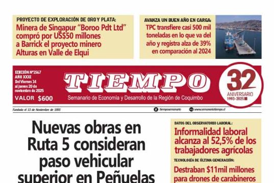 Semanario Tiempo Viernes 14 de Noviembre de 2025