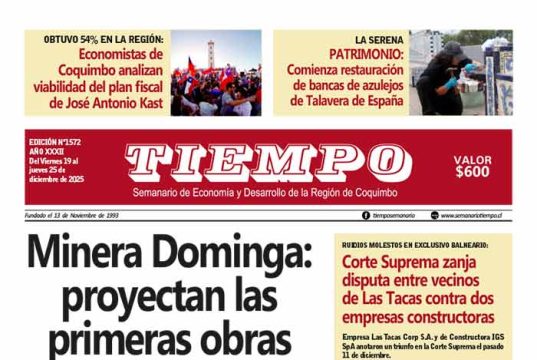 Semanario Tiempo Viernes 19 de Diciembre de 2025