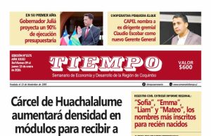 Semanario Tiempo Viernes 09 de Enero de 2026