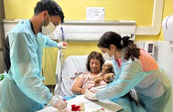 Hospital de Coquimbo permite visita de mascotas a pacientes críticos