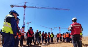 CASI UN CENTENAR DE ESTUDIANTES HAN VISITADO LA CONSTRUCCIÓN DEL HOSPITAL DE LA SERENA