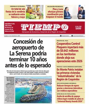 Semanario Tiempo Viernes 20 de Febrero de 2026