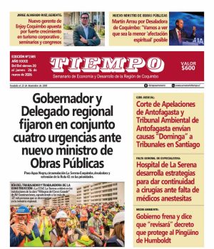 Semanario Tiempo Viernes 20 de Marzo de 2026