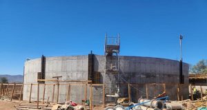 OVALLE: Aguas del Valle levanta estanque, de 3.000 m3, para apoyar el desarrollo urbano del sector Tuquí