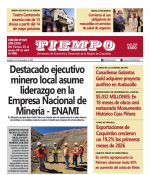 Semanario Tiempo Viernes 03 de Abril de 2026