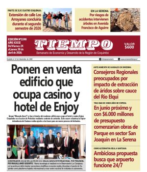 Semanario Tiempo Viernes 24 de Abril de 2026