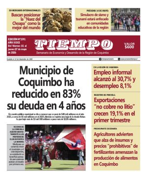 Semanario Tiempo Viernes 01 de Mayo de 2026
