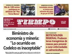 Semanario Tiempo Viernes 22 de Mayo de 2026