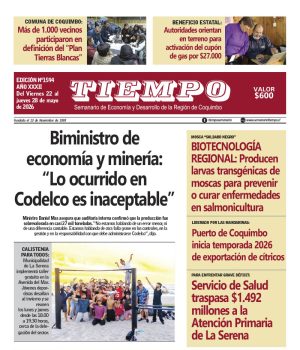 Semanario Tiempo Viernes 22 de Mayo de 2026