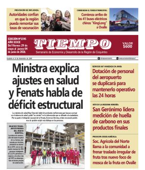 Semanario Tiempo Viernes 29 de Mayo de 2026