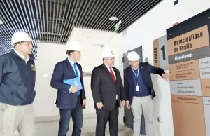 Construcción del nuevo edificio consistorial de Ovalle: 93%