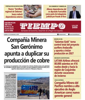 Semanario Tiempo Viernes 26 de Junio de 2026