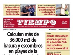 Semanario Tiempo Viernes 31 de Julio de 2026