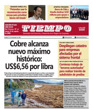 Semanario Tiempo Viernes 07 de Agosto de 2026