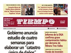 Semanario Tiempo Viernes 21 de Agosto de 2026
