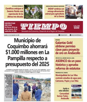 Semanario Tiempo Viernes 28 de Agosto de 2026