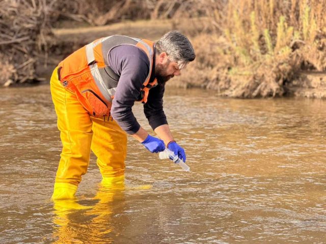 toma muestras agua los vilos
