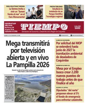 Semanario Tiempo Viernes 04 de Septiembre de 2026