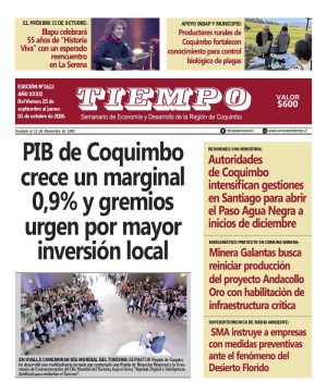 Semanario Tiempo Viernes 25 de Septiembre de 2026