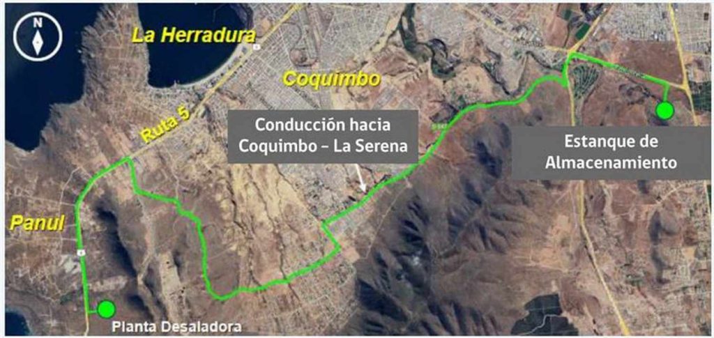 Por solicitud del MOP se extenderá hasta junio de 2027 la tramitación ambiental de desaladora de Coquimbo