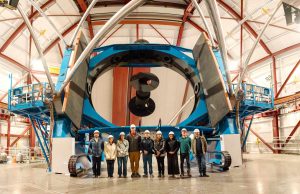 Autoridades visitan construcción del Telescopio Magallanes Gigante en Cerro Las Campanas