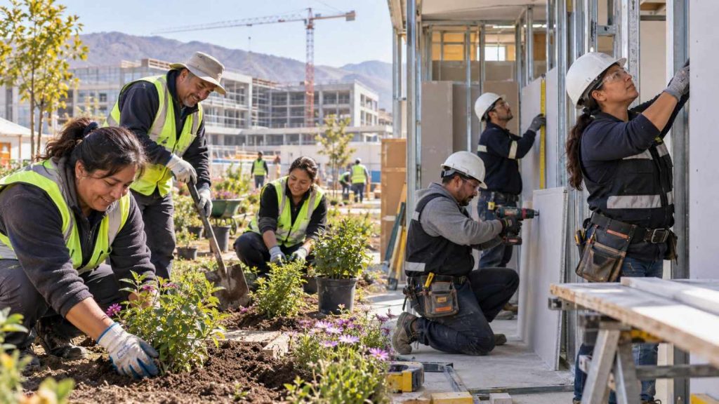 Empresa ACCIONA inicia cursos de capacitación para desempleados de La Serena y Paihuano